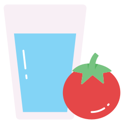 jugo de tomate icono