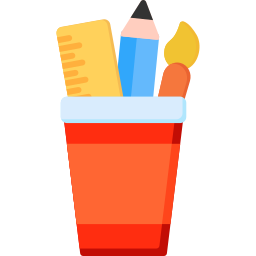 Pencil case icon