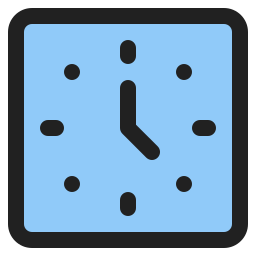 Wall clock icon