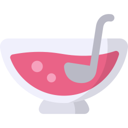 Punch bowl icon