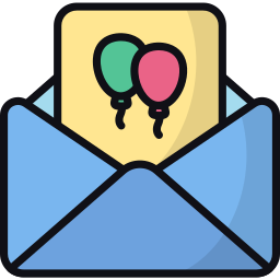 Invitation letter icon