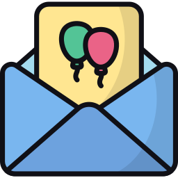 uitnodigingsbrief icoon