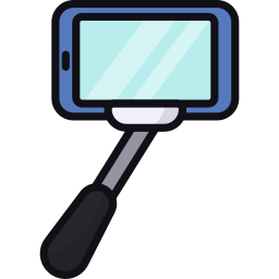 bastone per selfie icona
