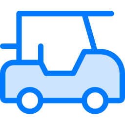 Golf cart icon