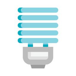 Led lamp icon