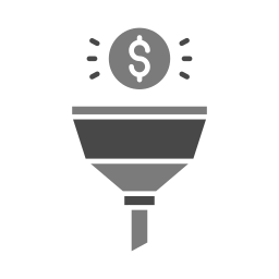 Sales funnel icon