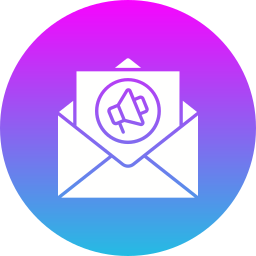 Email marketing icon