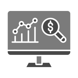 investigación de mercado icono