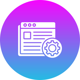 Web optimization icon