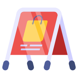 winkelen en commercie icoon