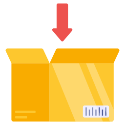emballage Icône