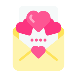 liefdesbrief icoon