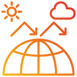 Greenhouse gas icon