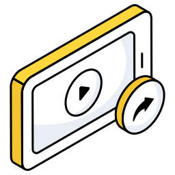 Video sharing icon