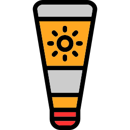 crema solare icona