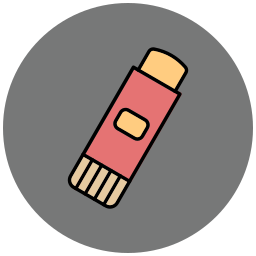 Клей-карандаш иконка