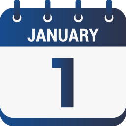 January 1 icon