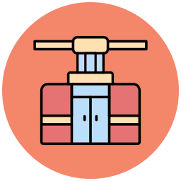 Вагон фуникулера иконка