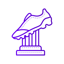 Golden boot icon