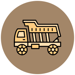 Toy truck icon