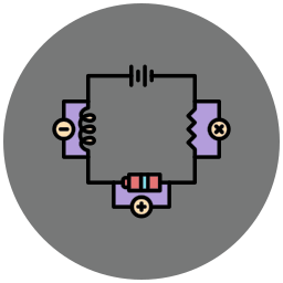circuito eléctrico icono