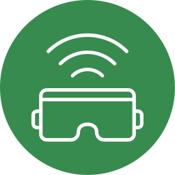 Smart glasses icon