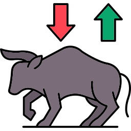 Bull market icon