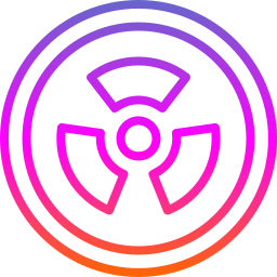 radioactiviteit icoon