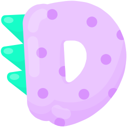 Letter D icon