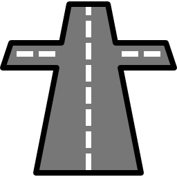 intersección icono