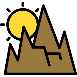 montaña icono