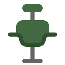 Barber chair icon