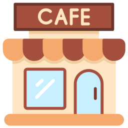 cafetería icono