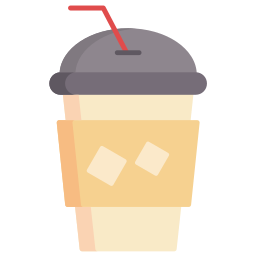Кофе со льдом иконка