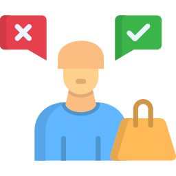 Customer behavior icon