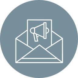 Email marketing icon