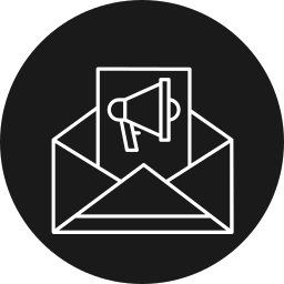 Email marketing icon