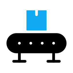 cinta transportadora icono