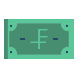 Швейцарский франк иконка