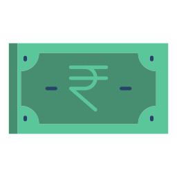 Indian rupee icon