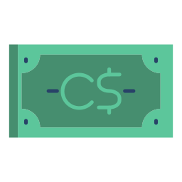 kanadischer dollar icon