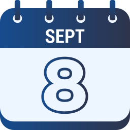 8 de septiembre icono