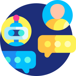 chat bot icono