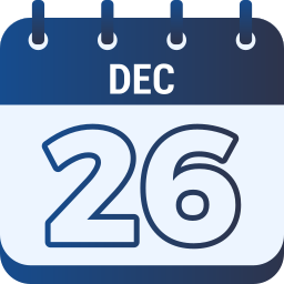 26 de diciembre icono