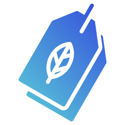 Eco tag icon