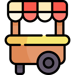 carro de comida icono