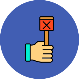 反対票を投じる icon