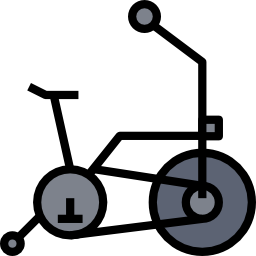 stationäres fahrrad icon