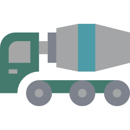 camión de cemento icono