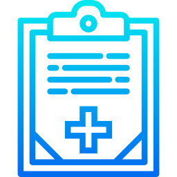 historial médico icono